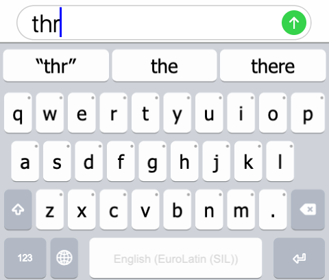 The first suggestion is to write the word “the”
instead.