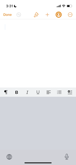 iOS16 Blank Keyman Keyboard